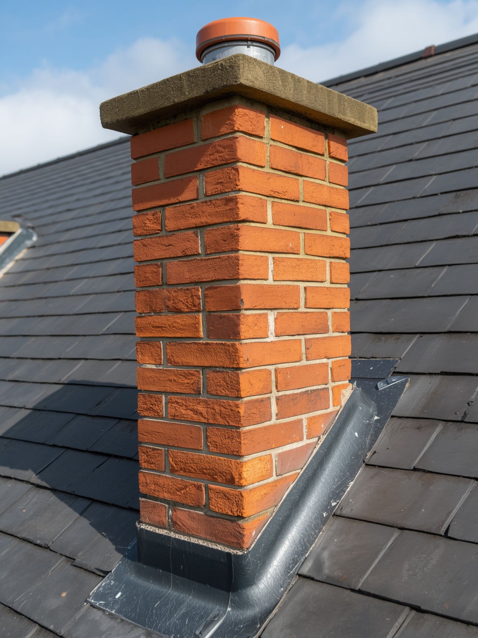 Chimney repointing repair