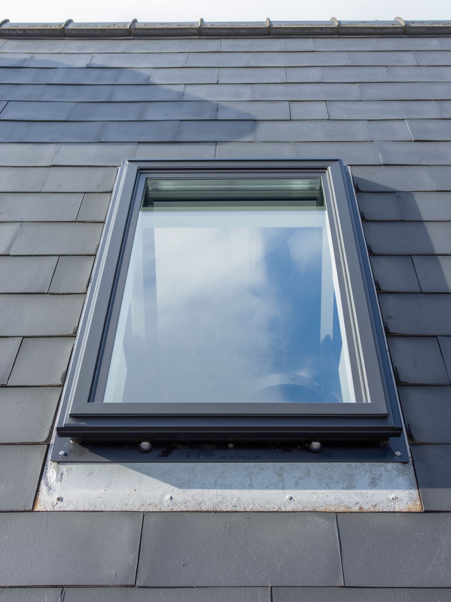 skylight repair on a house
